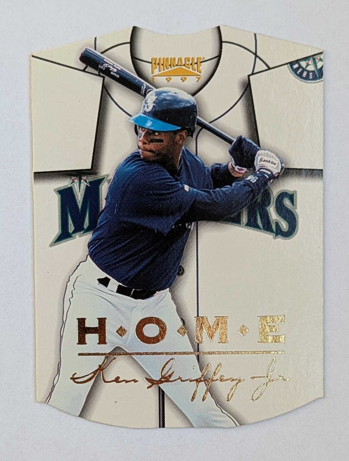 1997 Pinnacle #4 Home/Away Ken Griffey Jr. Die Cut 1997 Pinnacle #4 Home/Away Ken Griffey Jr. Die Cut