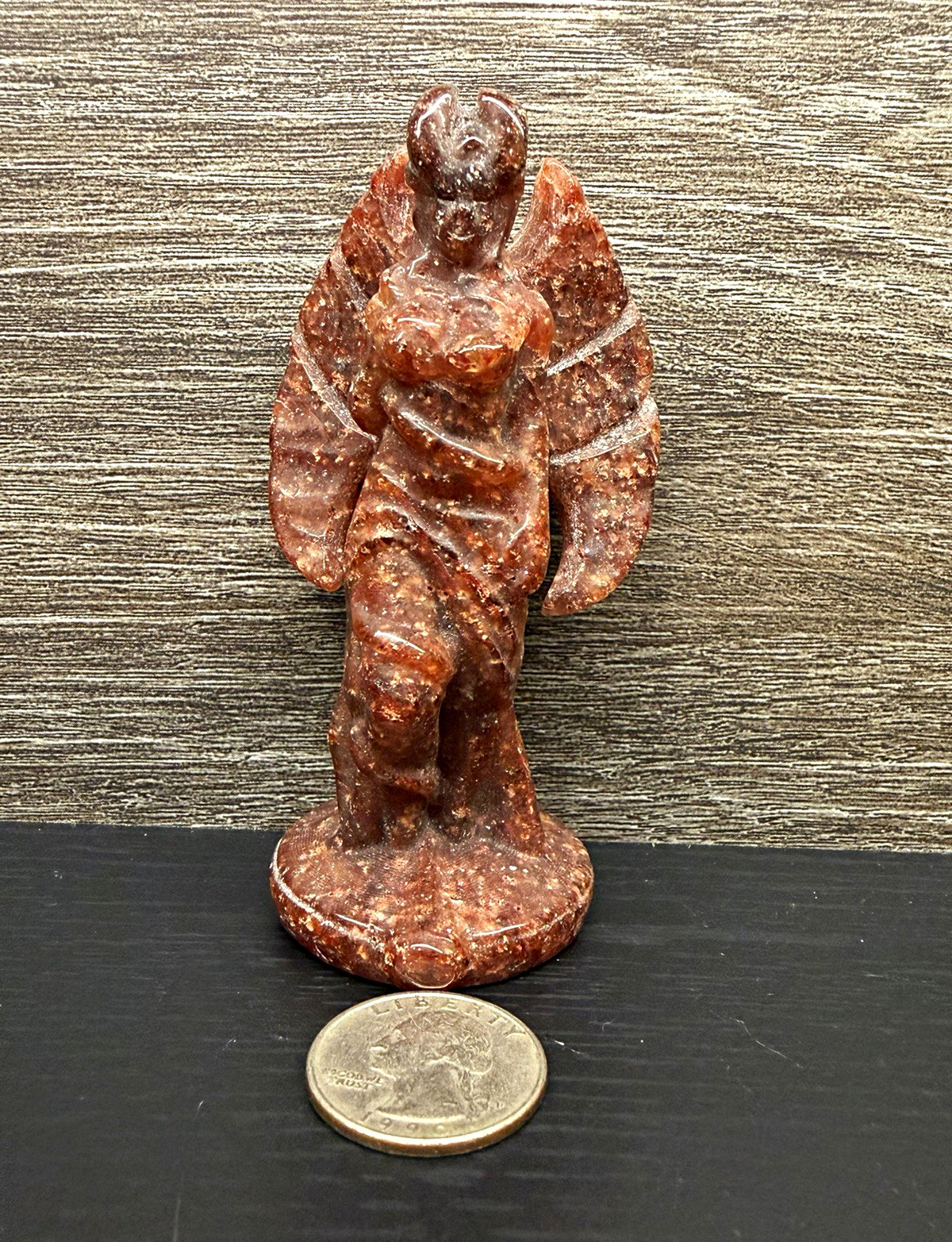 Fire Quartz Lilith Goddess Carving Witchy Healing Gift Altar Fire Quartz Lilith Goddess Carving Witchy Healing Gift Altar