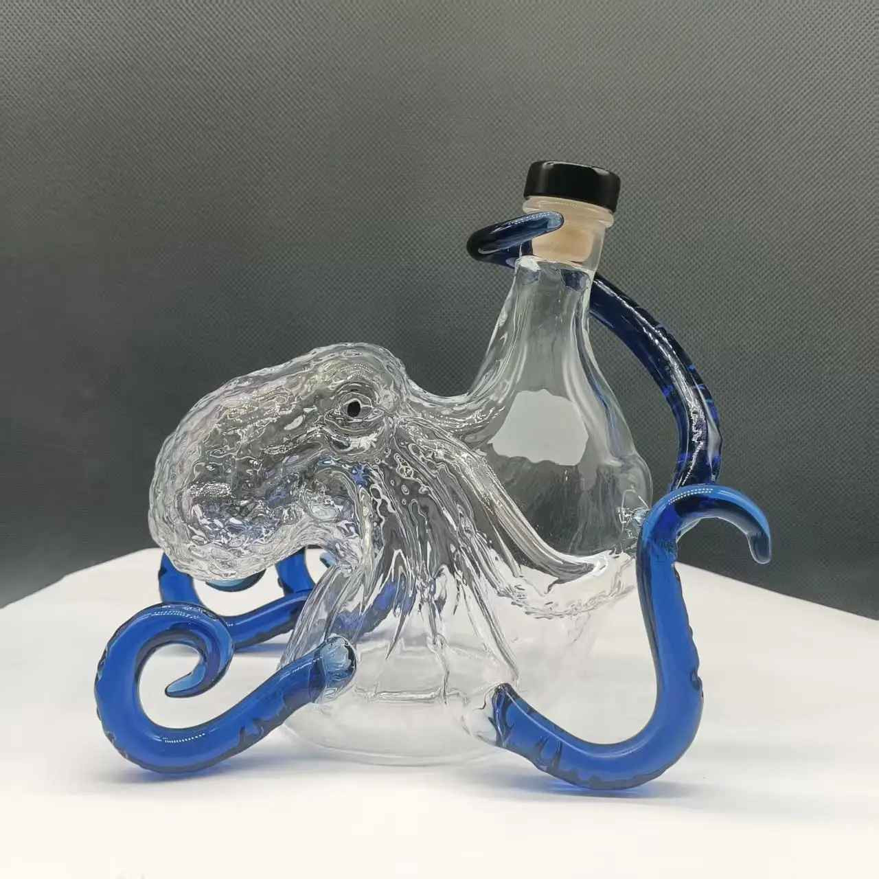 The Krakeen Black Spiced Rum Octopus Whiskey Decanter 350ml Decorative Bottle