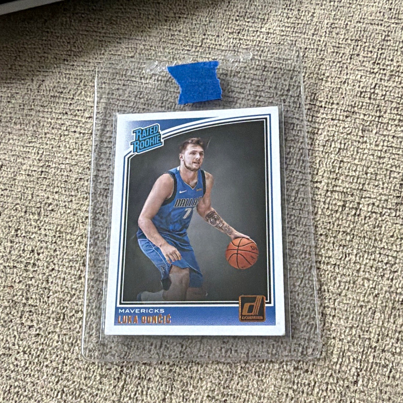 Panini Donruss 2018-19 Rated Rookie Luka Dončić #177 Dallas Mavericks Panini Donruss 2018-19 Rated Rookie Luka Dončić #177 Dallas Mavericks