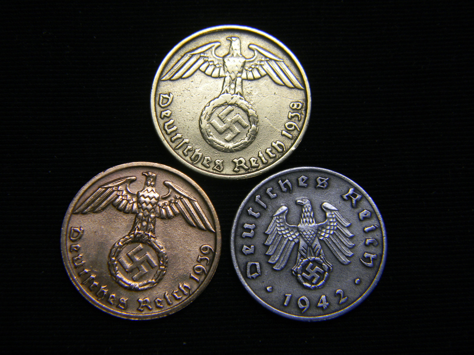 Rare WW2 German Coins Historical WW2 Authentic Artifacts Rare WW2 German Coins Historical WW2 Authentic Artifacts
