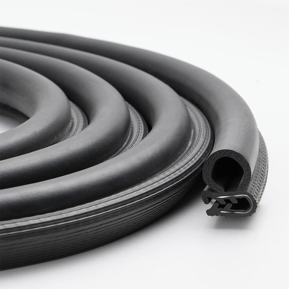 20ft Rubber Seal Weather Strip Door Window Lock Trunk Hood Edge Trim for Car SUV