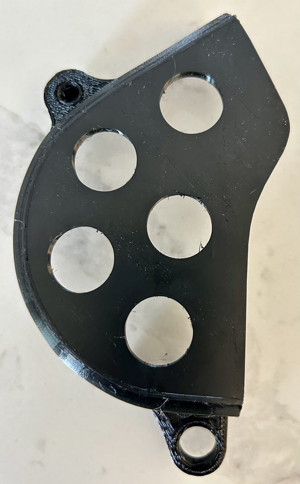 1980-81 Yamaha YZ and IT 250, 465 Front Sprocket Guard, Chain Cover 3D-Printed 1980-81 Yamaha YZ and IT 250, 465 Front Sprocket Guard, Chain Cover 3D-Printed