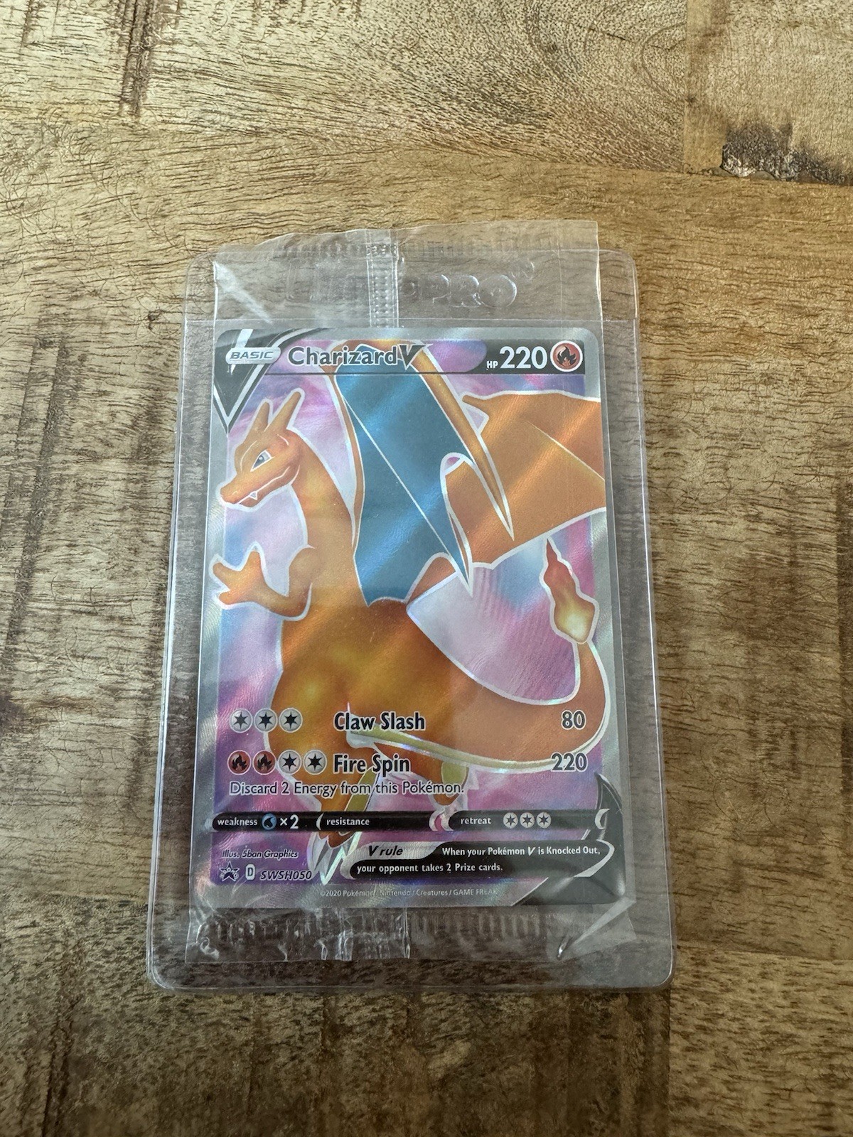 Charizard V Full Art Promo Pokemon Sealed Brand New Champion’s Path SWSH050 Mint Charizard V Full Art Promo Pokemon Sealed Brand New Champion’s Path SWSH050 Mint
