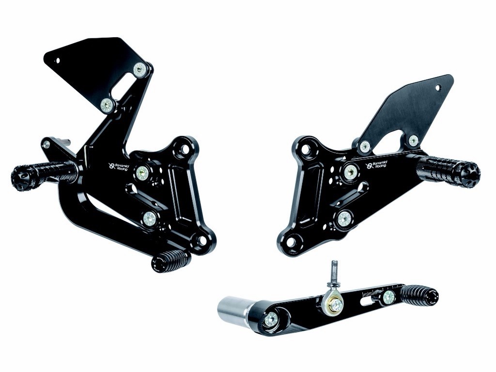 Bonamici Racing Rearsets Honda CBR650R/CB650R/CB650F 2014-2019 - H012 Bonamici Racing Rearsets Honda CBR650R/CB650R/CB650F 2014-2019 - H012