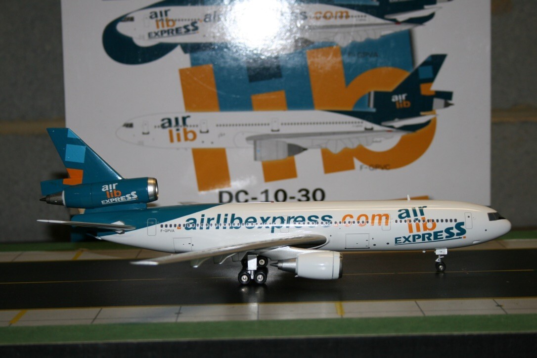 Inflight200 1:200 Air Lib Express Mcdonnell Douglas DC-10-30 F-GPVA (IFDC10666)
