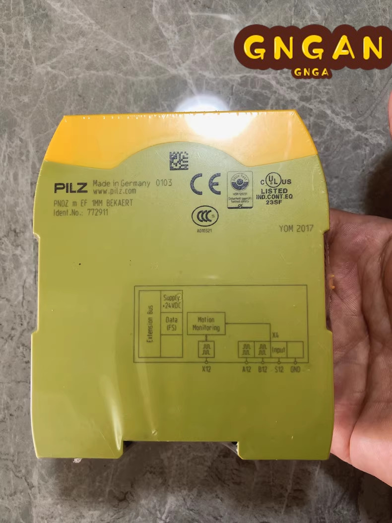 1PC BEKAERT PILZ 772911 Safety Relay Brand New Sealed DHL shipping US free tax