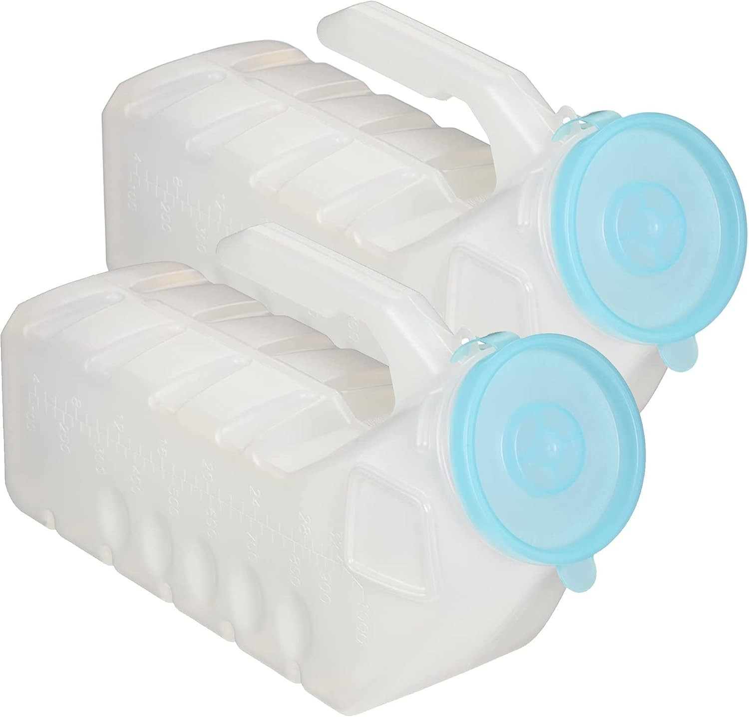 Medvance 1000Ml Portable Urinals for Men, 2 Pack – Spill Proof Men\'S Urinal Bott