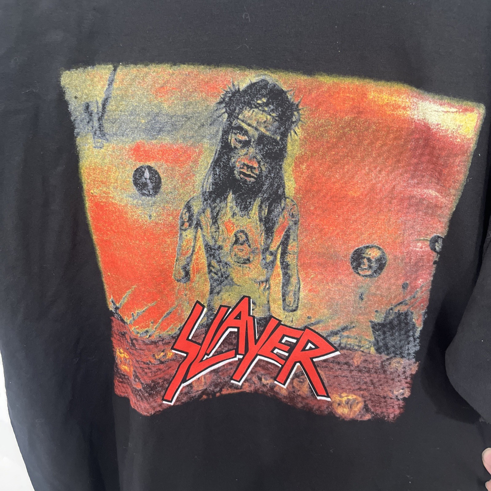 SLAYER Christ Illusion Tour 2007 T-Shirt XL RARE NEW CONCERT SLAYER Christ Illusion Tour 2007 T-Shirt XL RARE NEW CONCERT