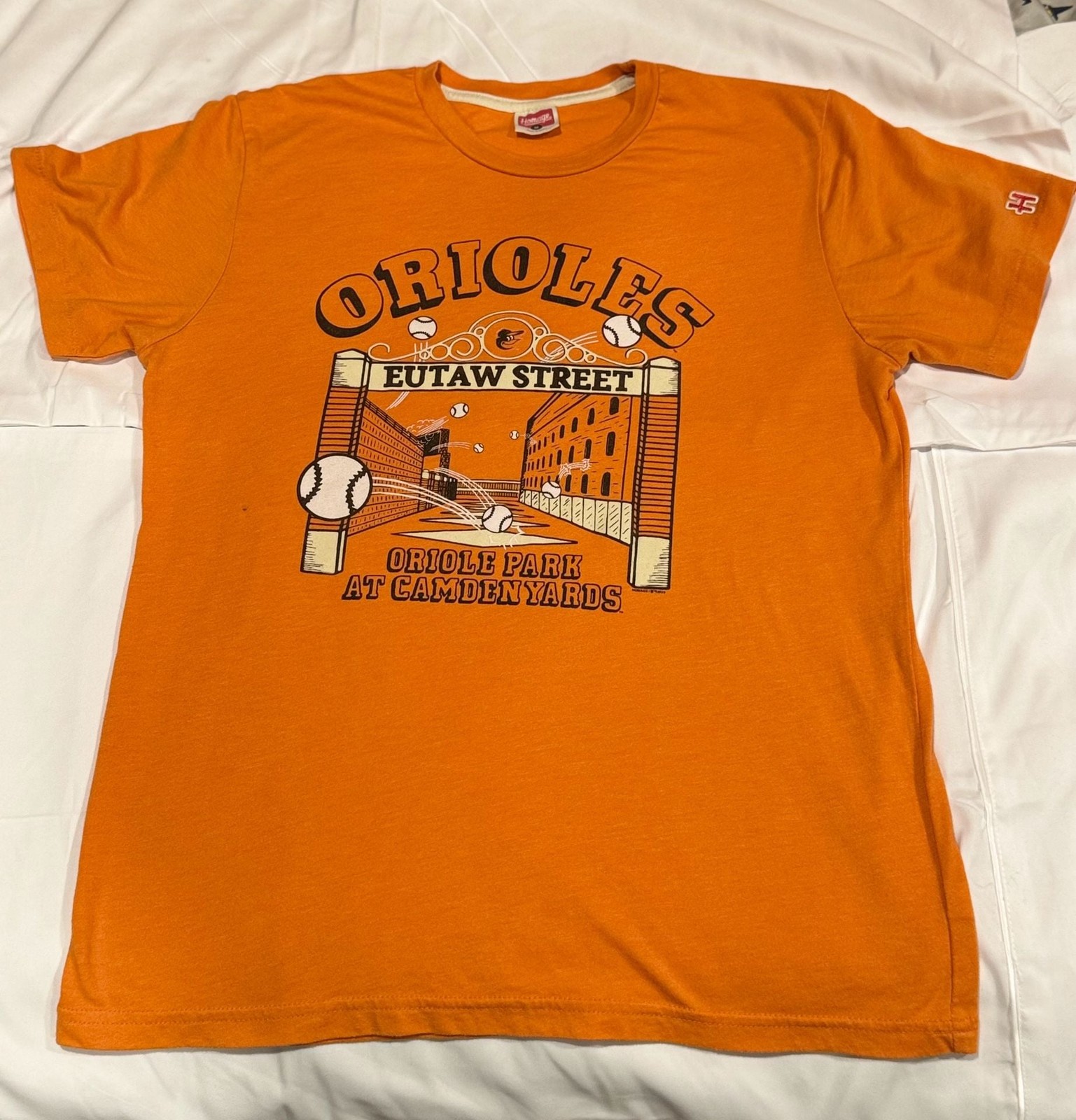 Homage Baltimore Orioles Eutaw Street Hyper Local T-Shirt