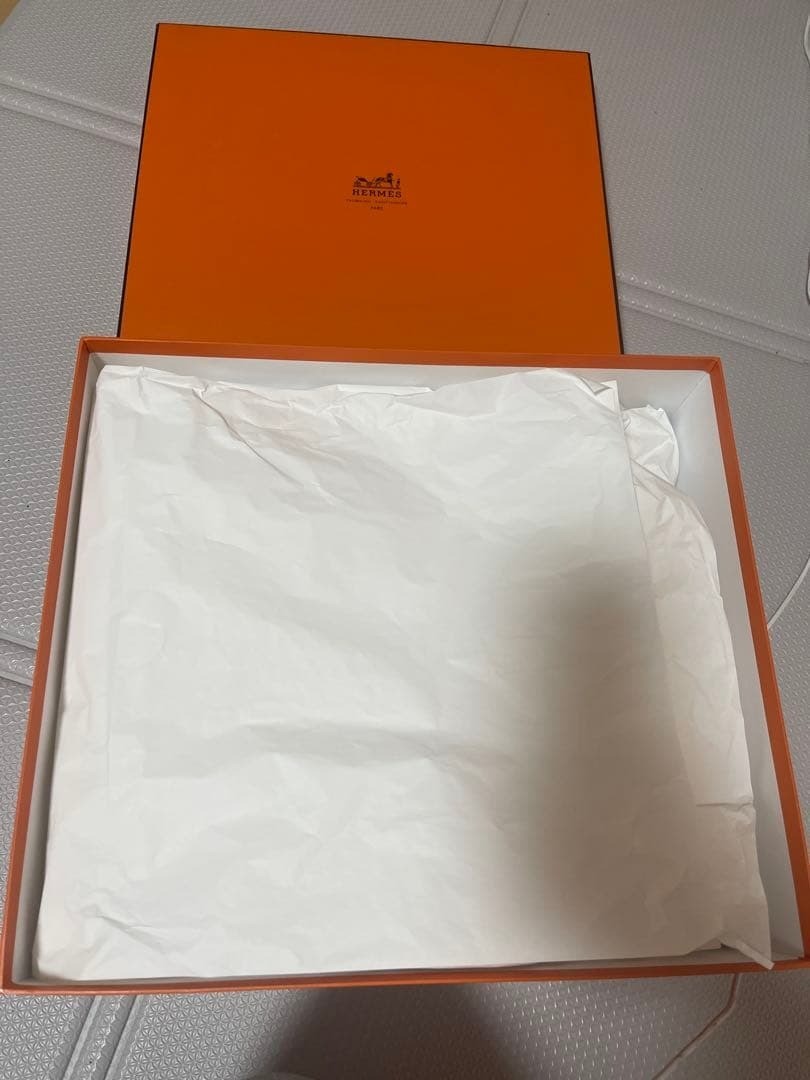 HERMES Empty Box Birkin 30 Gift Box Orange Large 39*35*19 from japan