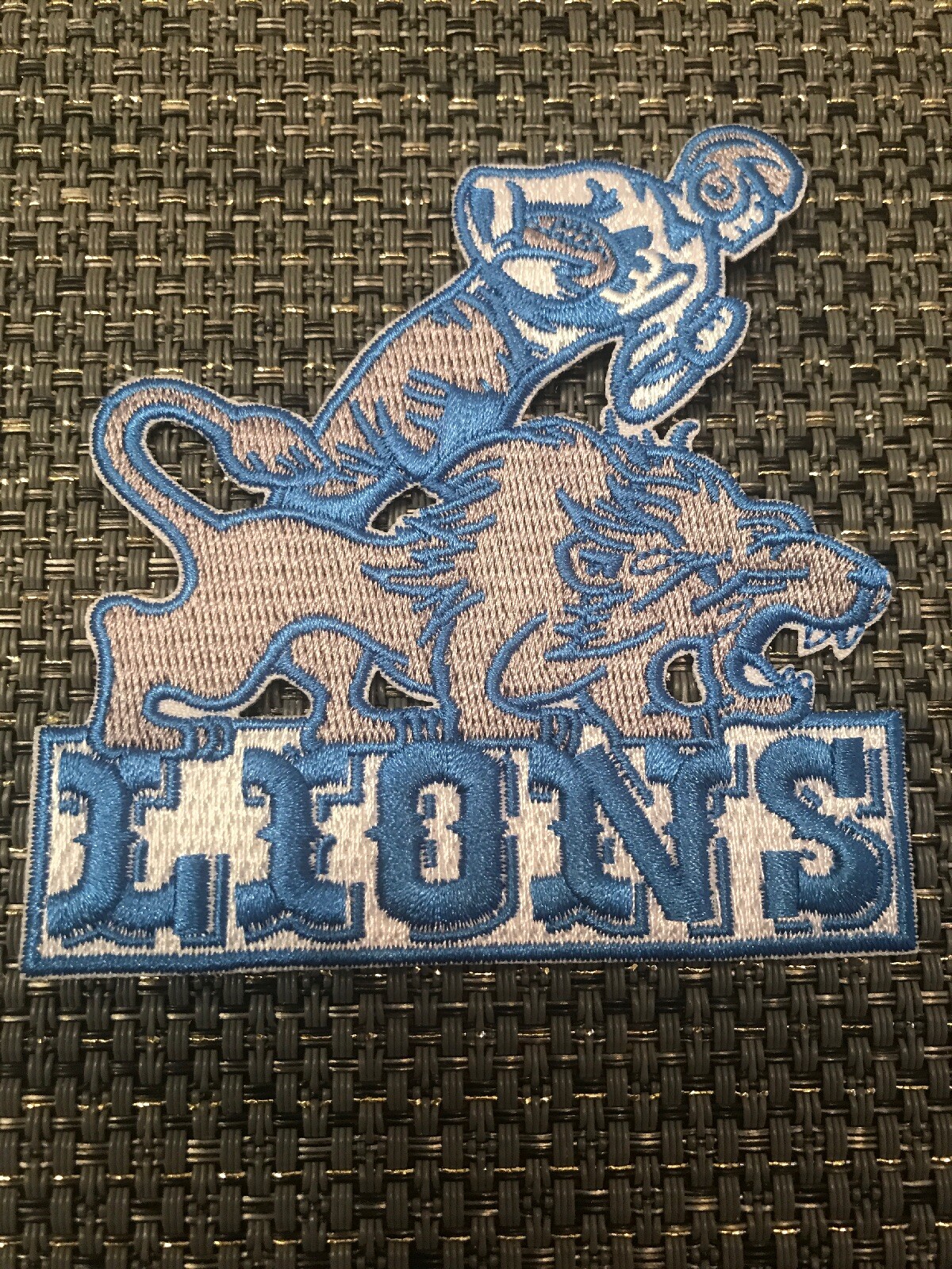 Detroit Lions Vintage Rare Embroidered Iron On Patch 3.5” X 3.5” Detroit Lions Vintage Rare Embroidered Iron On Patch 3.5” X 3.5”