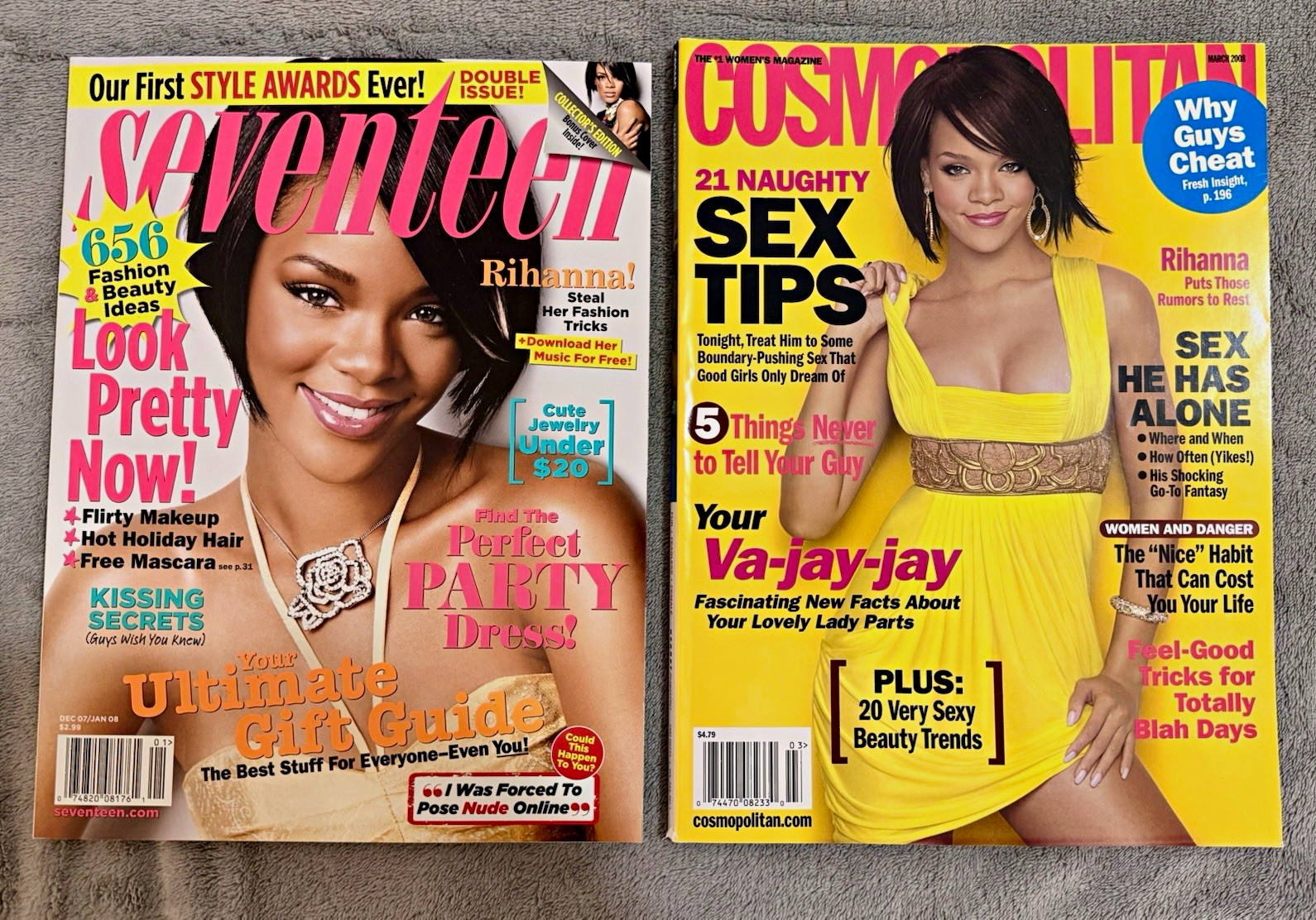 Seventeen Double Issue Dec 2007/Jan 2008 English Fashion Rihanna Cover Seventeen Double Issue Dec 2007/Jan 2008 English Fashion Rihanna Cover