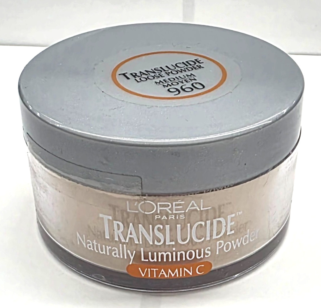 NEW L\'OREAL TRANSLUCIDE Naturally Luminous Loose Powder - 960 MEDIUM