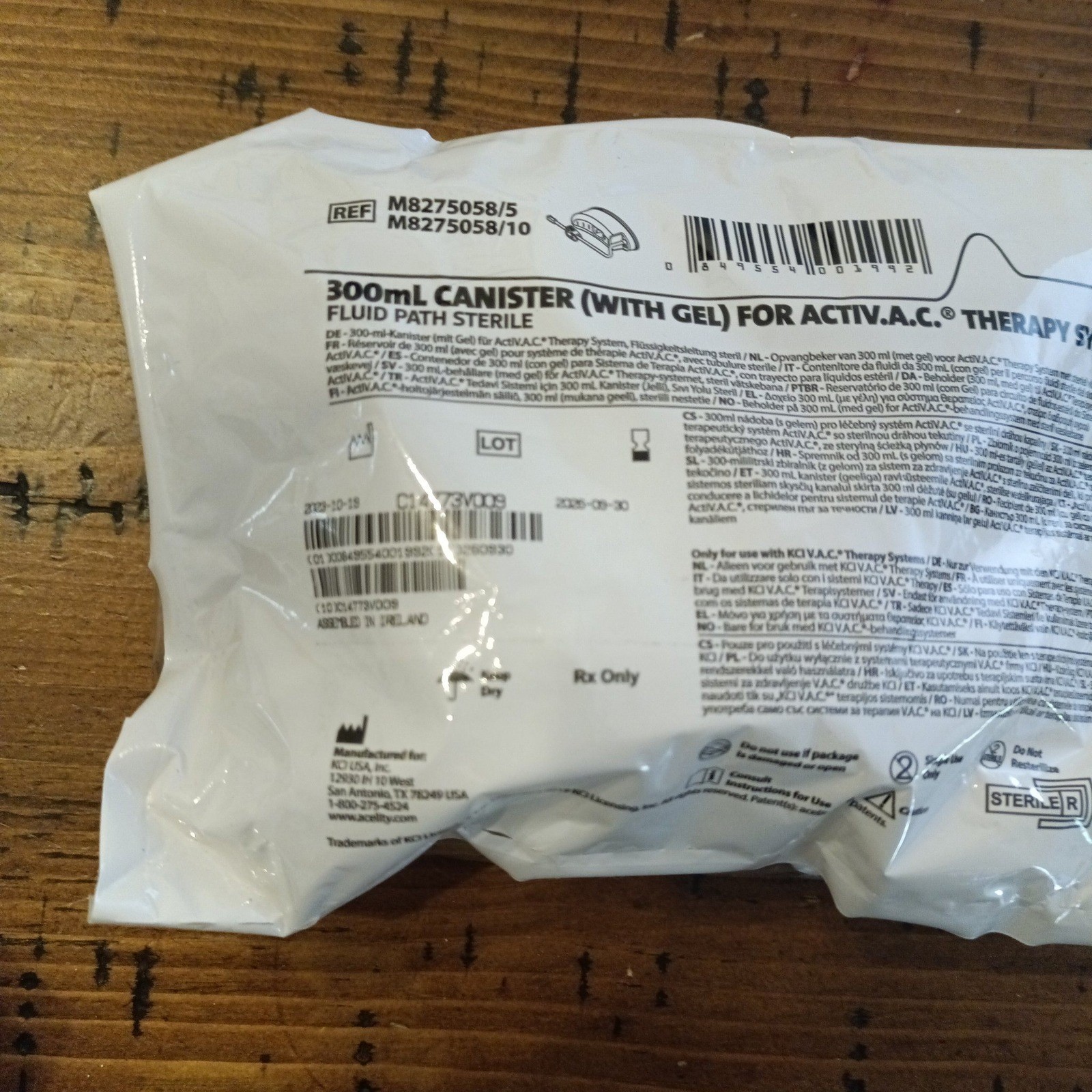 3M Acti V.A.C. Canister with Gel 300ml