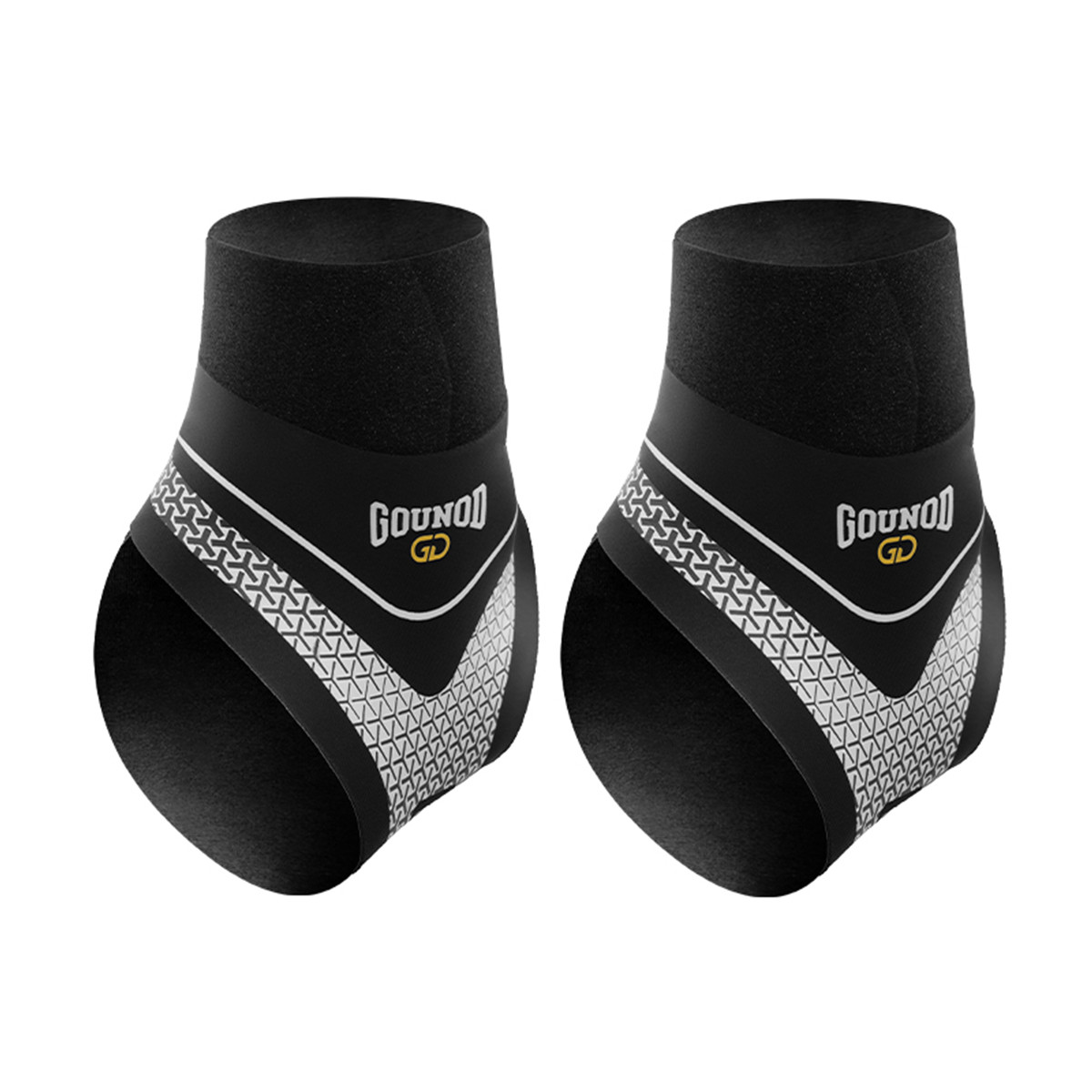 2 Pcs Adjustable Ankle Brace Compression Sleeve Support Fasciitis Pain Relief US