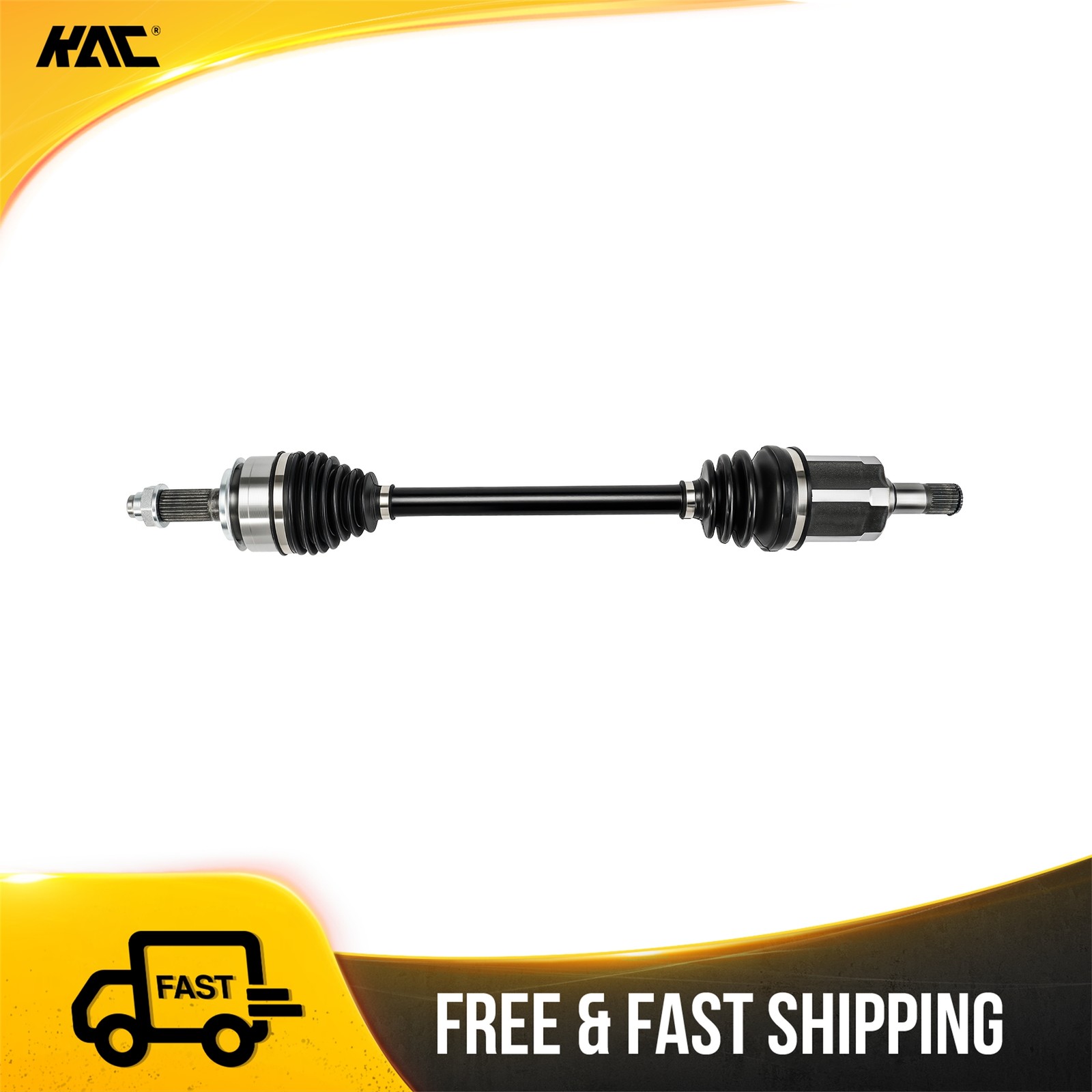 1pc Front Left Driver CV Axle For Honda Civic 2016-2021 L4 2.0L Auto CVT Trans