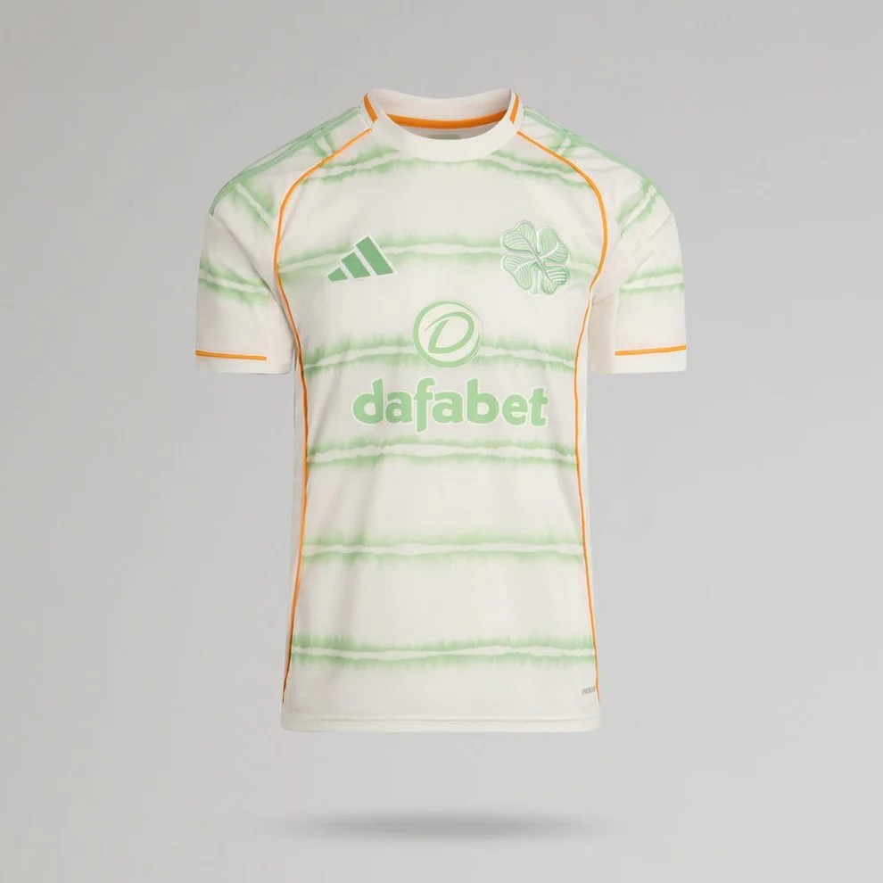 adidas 2025-26 Official Celtic Football Men\'s 3rd shirt, large-new with tags