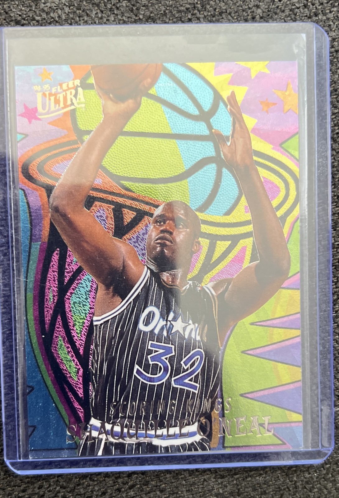 1994-95 Fleer Ultra - Scoring Kings Shaquille O\'Neal #5 1994-95 Fleer Ultra - Scoring Kings Shaquille O\'Neal #5