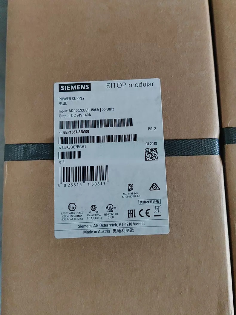 New In Box SIEMENS 6EP1337-3BA00 Switching Power Supply Fast delivery New In Box SIEMENS 6EP1337-3BA00 Switching Power Supply Fast delivery