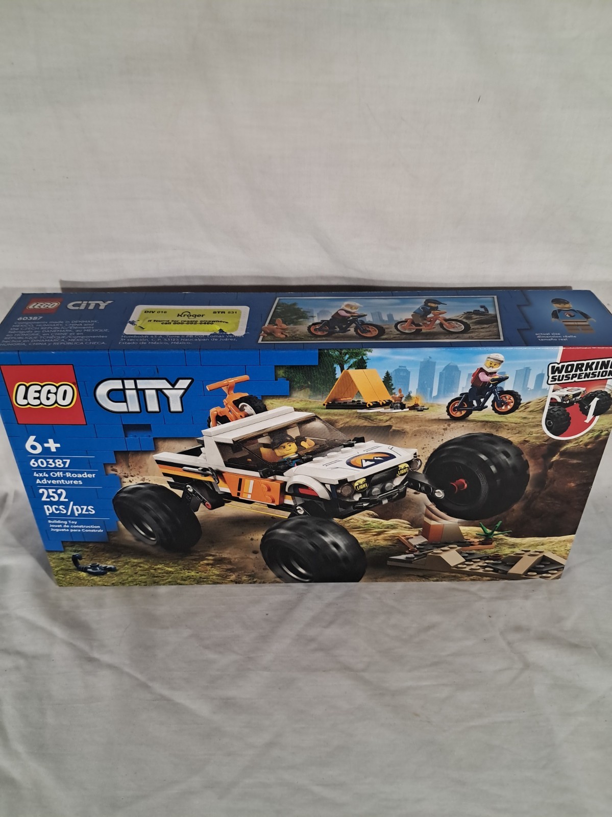 LEGO City 4x4 Off-Roader Adventures 60387 – New Sealed LEGO City 4x4 Off-Roader Adventures 60387 – New Sealed
