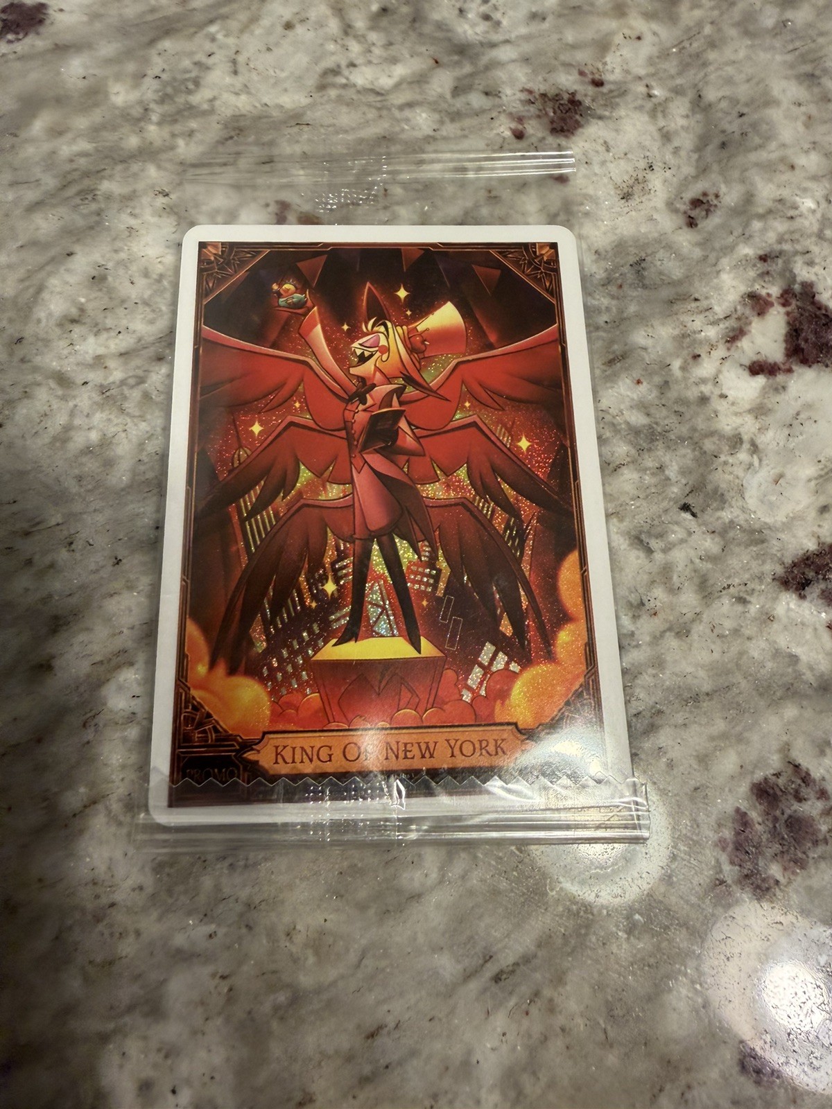 Hazbin Hotel Promo Card PR-33 King of New York Alastor NYCC 2026 Hazbin Hotel Promo Card PR-33 King of New York Alastor NYCC 2026