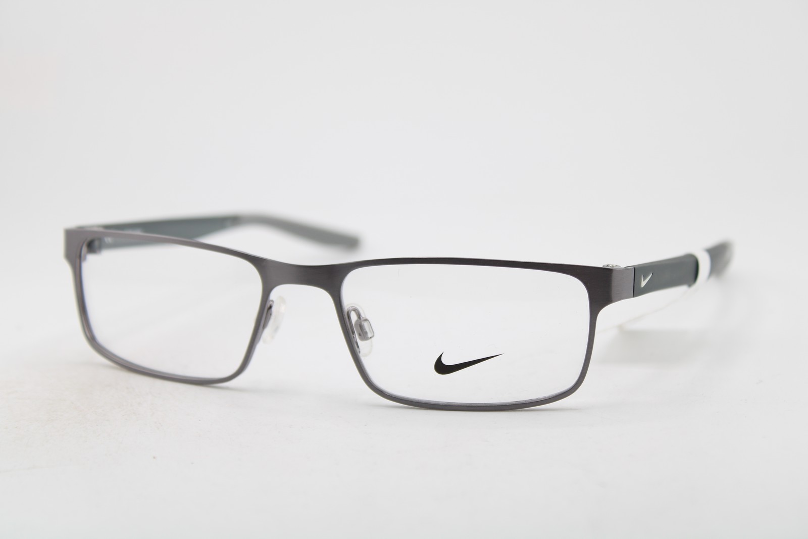 NEW NIKE 8131 073 GUNMETAL GREY AUTHENTIC EYEGLASSES 53-17