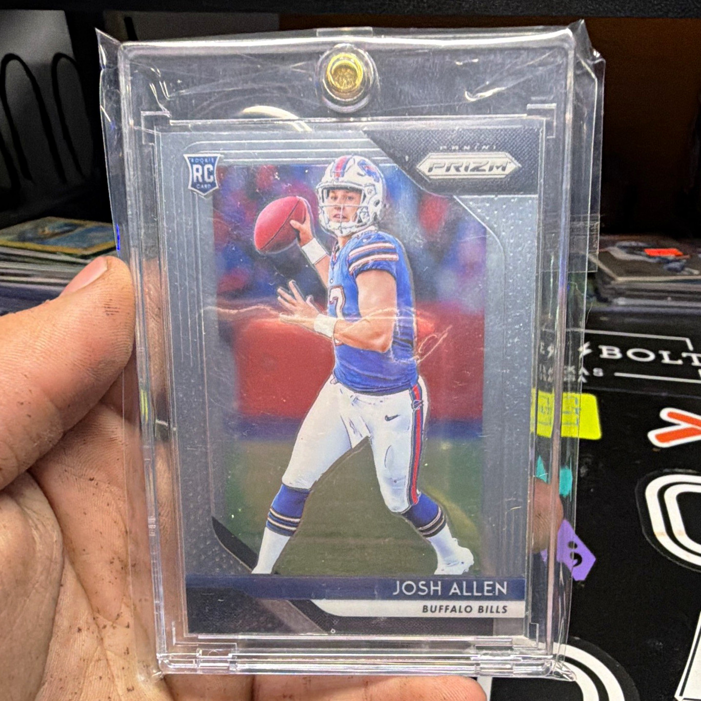 Panini 2018 Prizm Josh Allen Buffalo Bills #205 RC Rookie Base Set Card Panini 2018 Prizm Josh Allen Buffalo Bills #205 RC Rookie Base Set Card