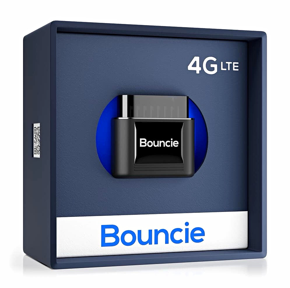 Bouncie 4G LTE Vehicle GPS Tracker Plug-In OBD Device Model 4G LTE Bouncie 4G LTE Vehicle GPS Tracker Plug-In OBD Device Model 4G LTE