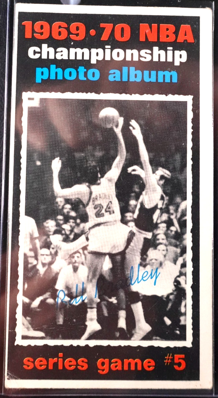 1970-71 Topps - 1969-70 NBA Championship Bill Bradley #172