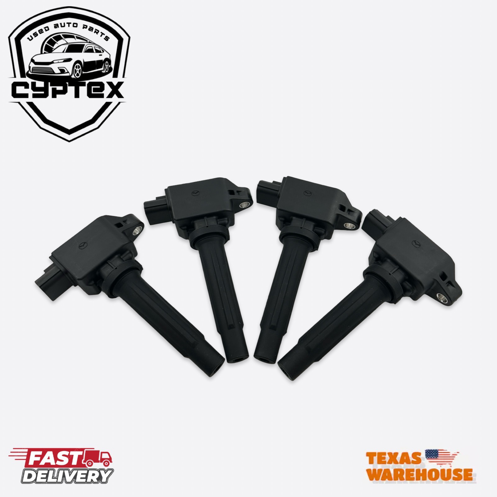 2014-2021 OEM Mazda 6 Ignition Coils PE20-18-100A 4Qty 2014-2021 OEM Mazda 6 Ignition Coils PE20-18-100A 4Qty