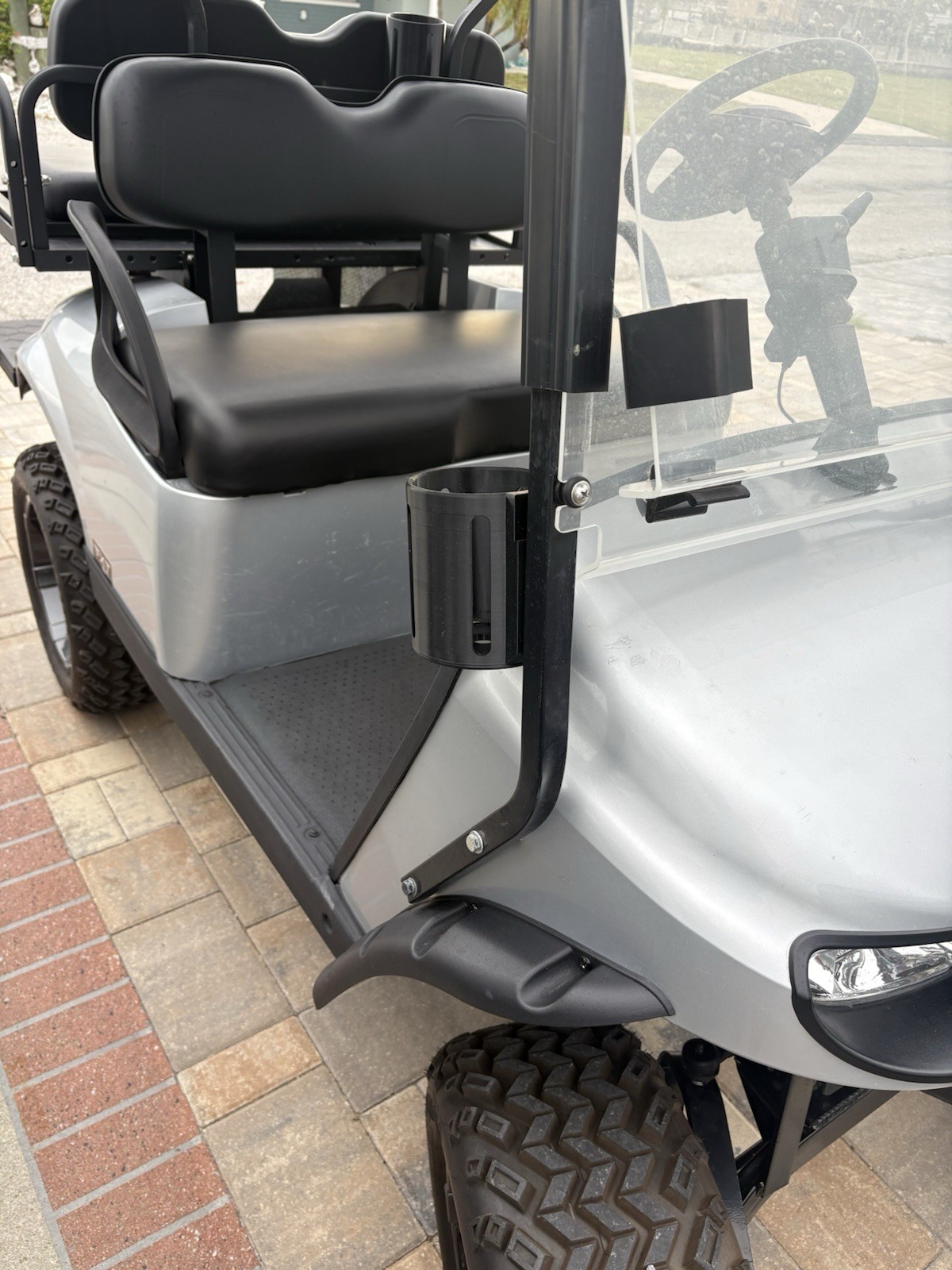 2 BIG GOLF CART CUP HOLDERs Oversized Fits Most Yeti RTIC INSULATED cups COLORS 2 BIG GOLF CART CUP HOLDERs Oversized Fits Most Yeti RTIC INSULATED cups COLORS