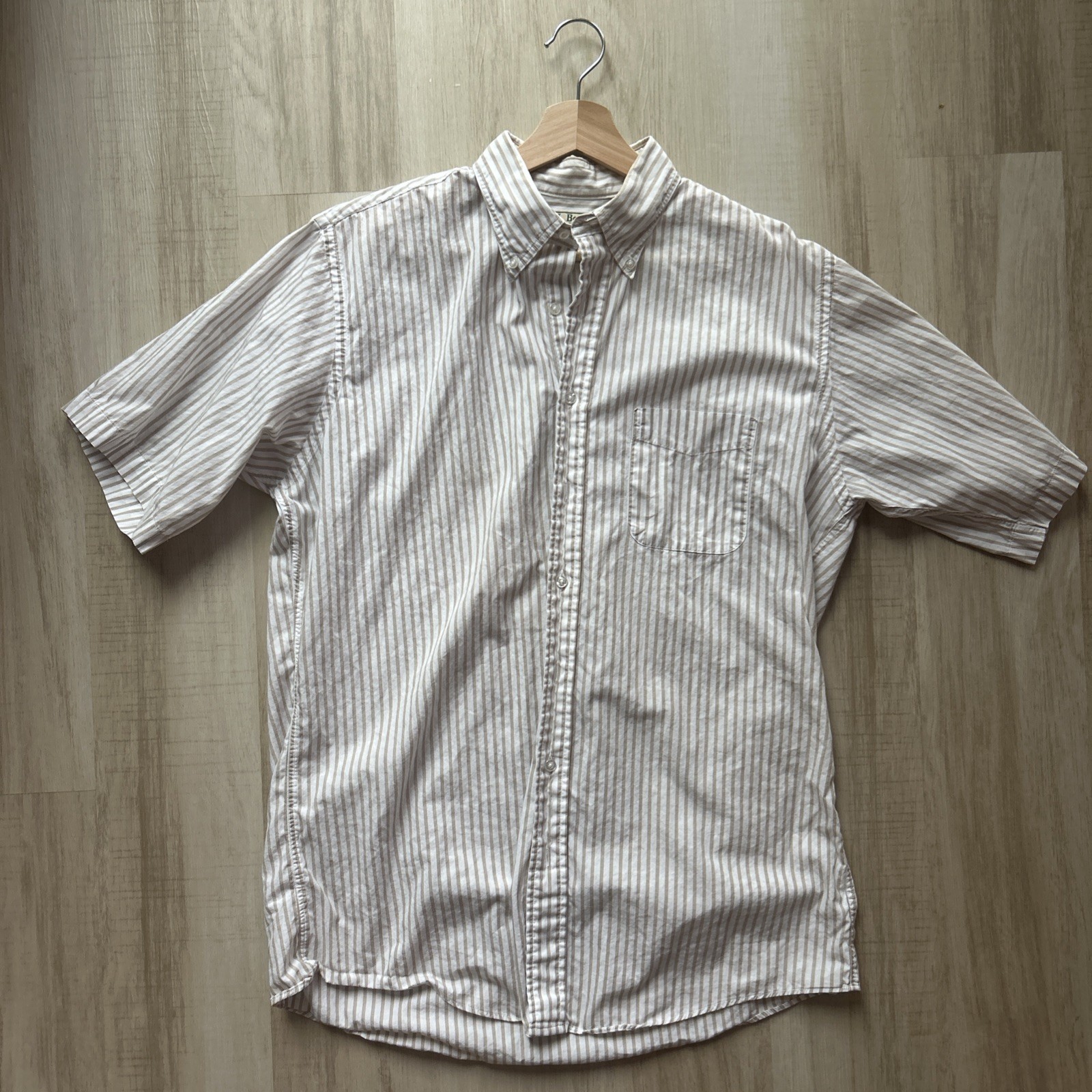 Vintage L.L. Bean Men’s Button Up Shirt Large Tall 80S 90S Gorp Made In Usa