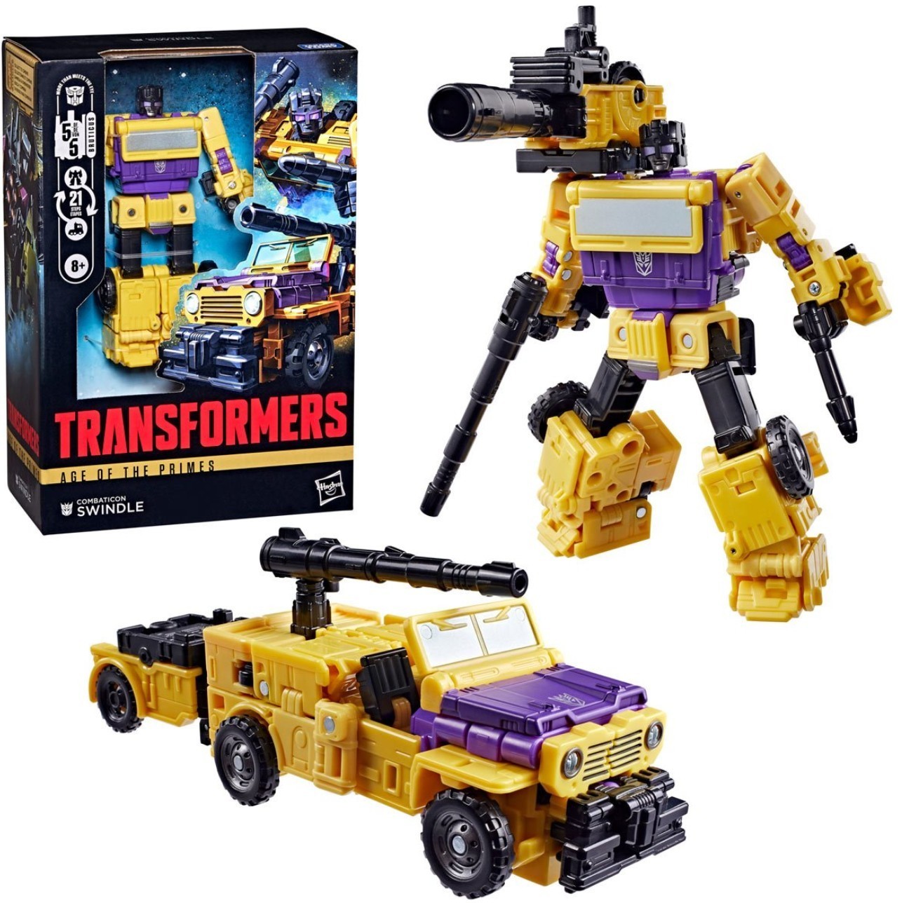Transformers Age of the Primes Voyager Class Combaticon Swindle Action Figure