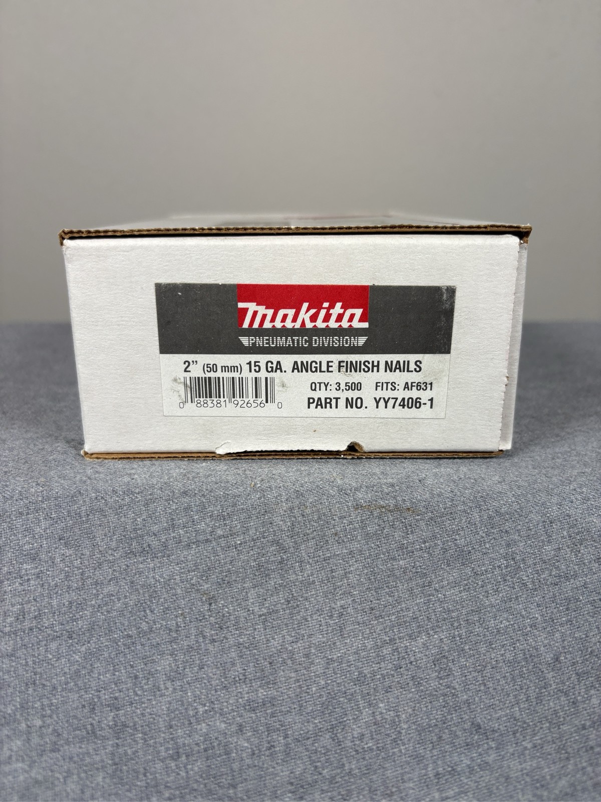 Makita 15 Gauge 2 inch Angled Finish Nails 3,500 Count for AF631
