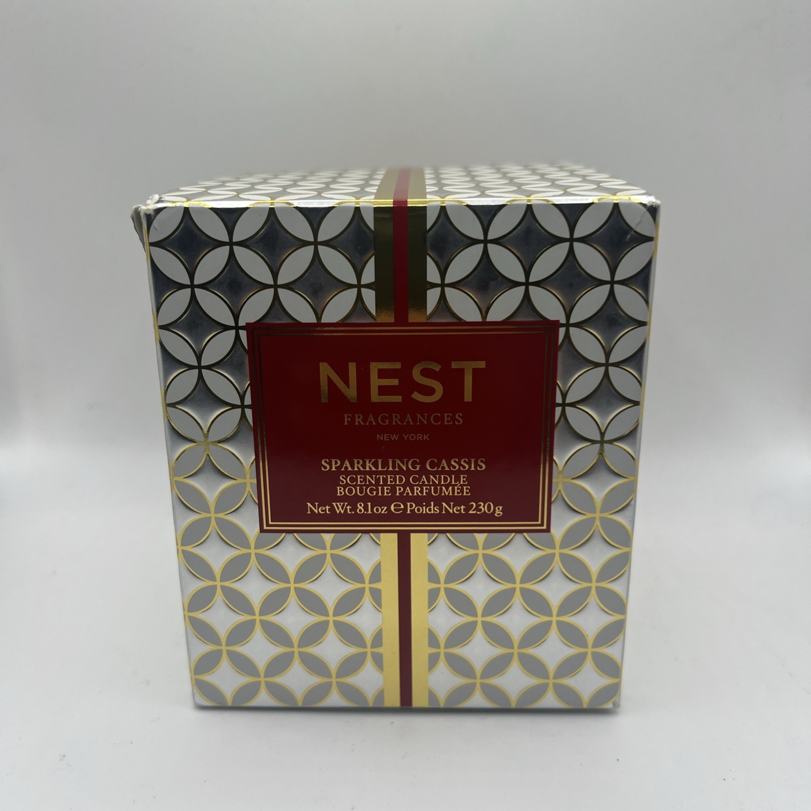 Nest Fragrances Sparkling Cassis Scented Candle, 8.1oz Nest Fragrances Sparkling Cassis Scented Candle, 8.1oz