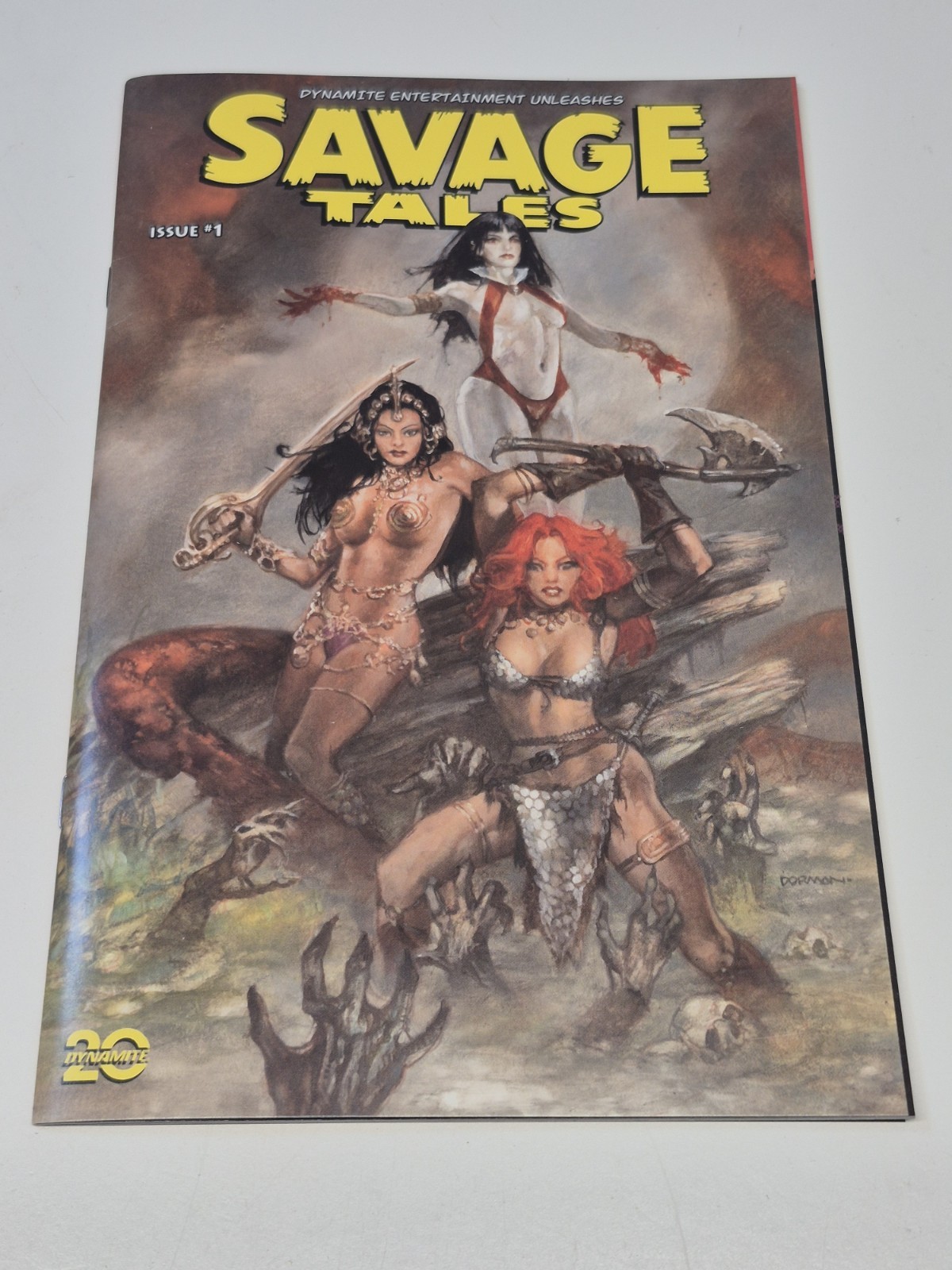 SAVAGE TALES WINTER SPECIAL #1 COMIC BARENDS COVER B VARIANT Dynamite SAVAGE TALES WINTER SPECIAL #1 COMIC BARENDS COVER B VARIANT Dynamite