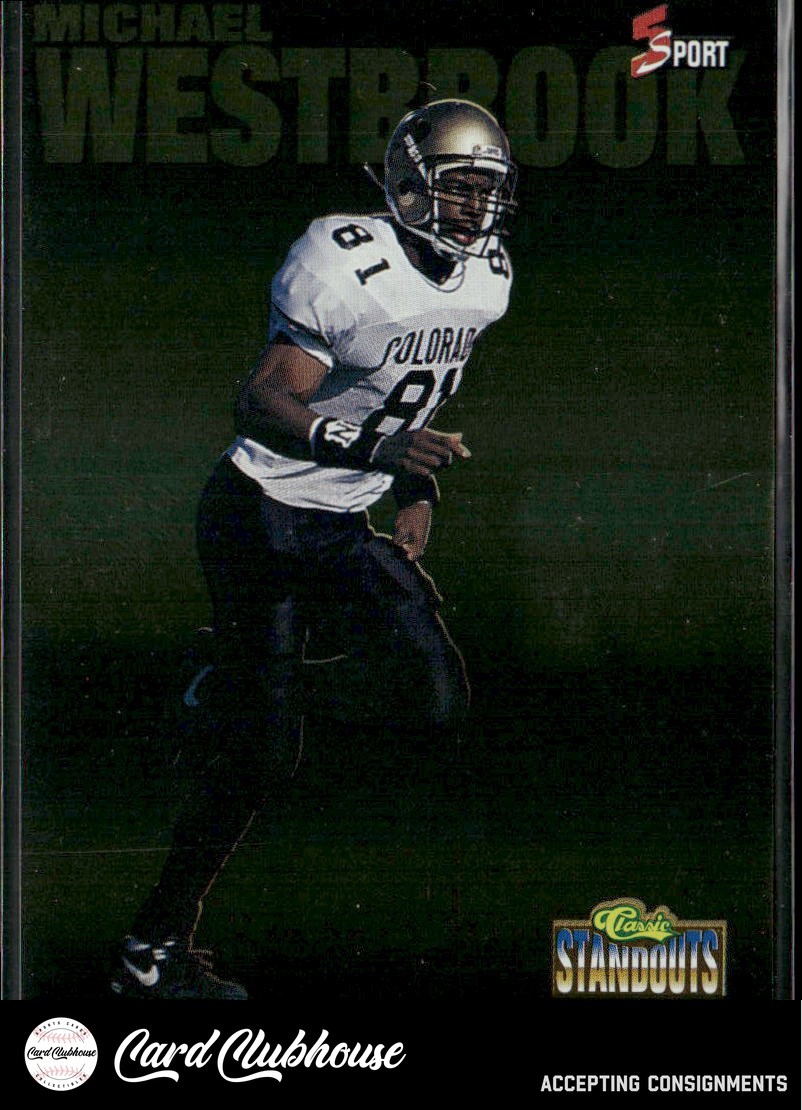 1995 Classic Five Sport Classic Standouts #CS 9 Michael Westbrook /1995