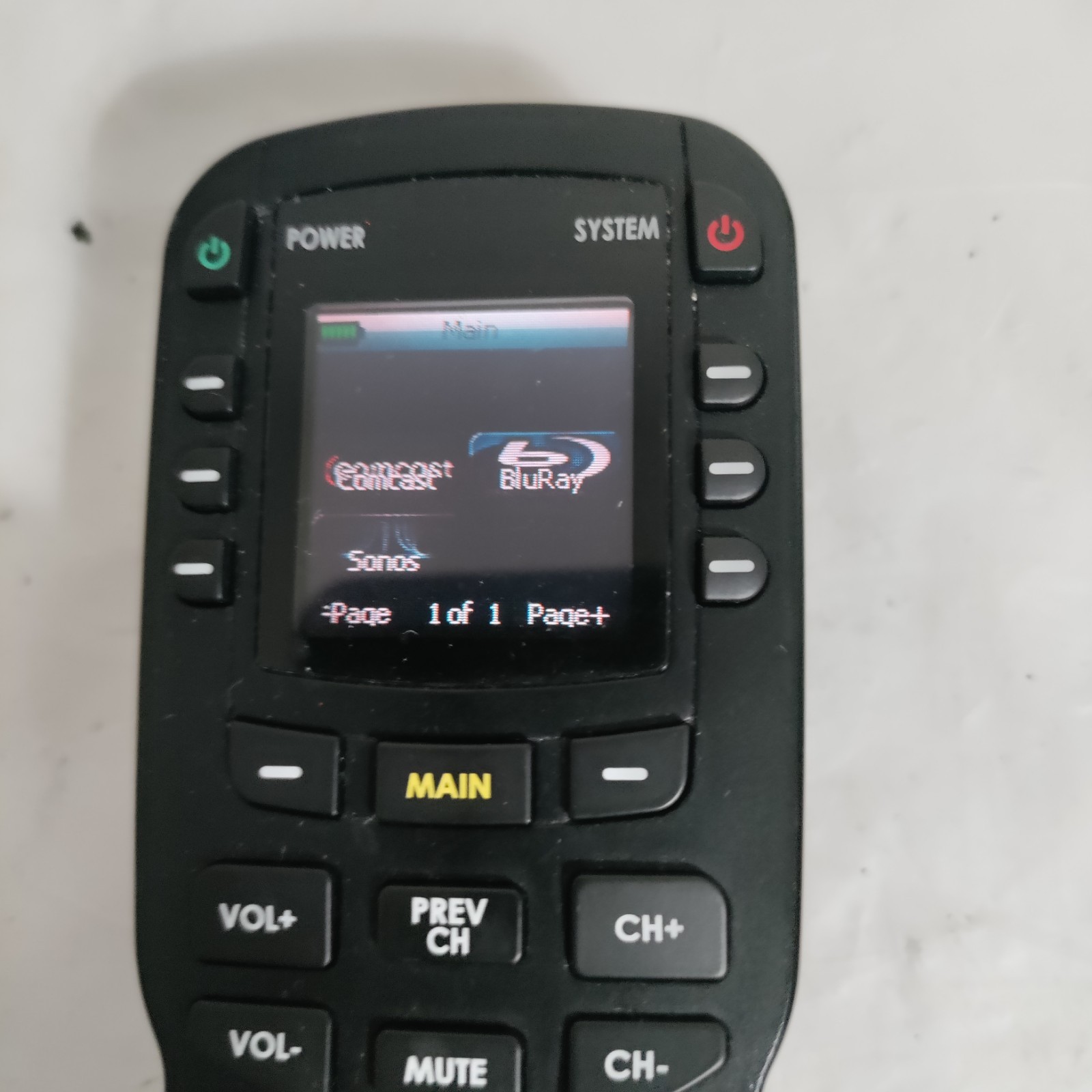 Universal Remote Control MX-780i OLED Screen Programmable IR RF Remote Black Universal Remote Control MX-780i OLED Screen Programmable IR RF Remote Black