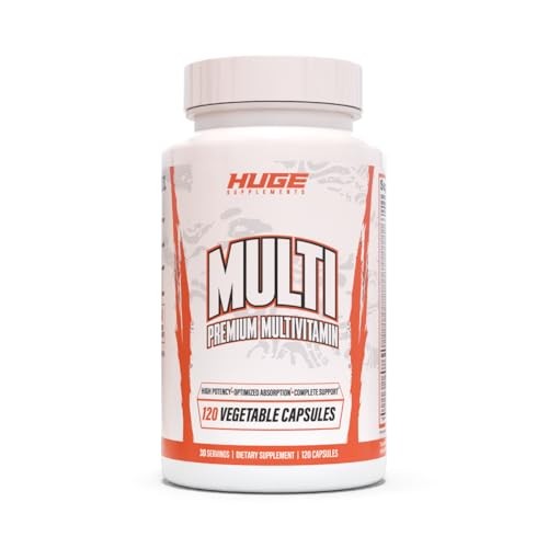 Huge Multi Multivitamin for Men Athletes 120 Capsules