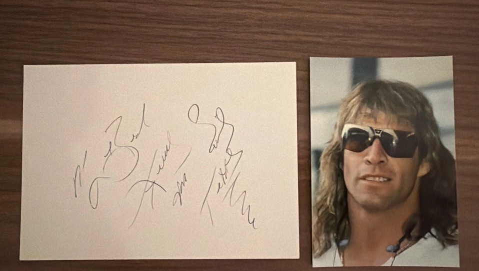 Kerry Von Erich Signed Autograph Kerry Von Erich Signed Autograph