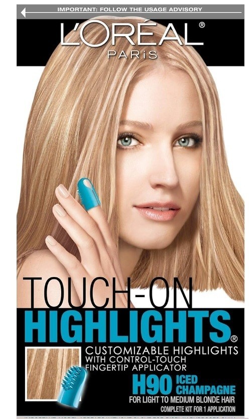 L’oreal Paris Touch On Highlights, H90 Iced Champagne DISCONTINUED L’oreal Paris Touch On Highlights, H90 Iced Champagne DISCONTINUED