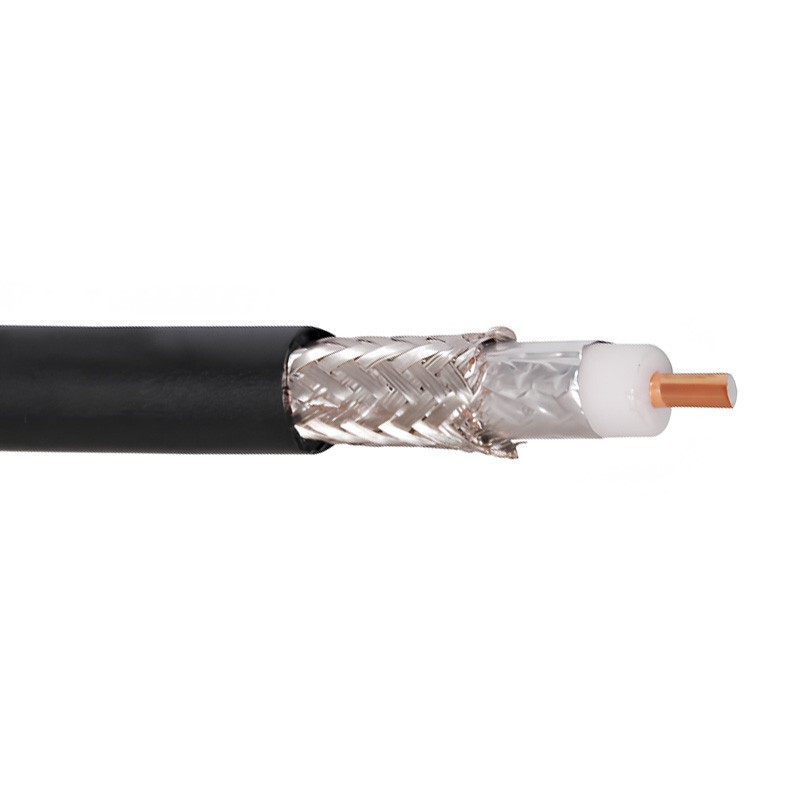 LMR-600-FR Fire Rated Low Loss Communications Coax Cable Black