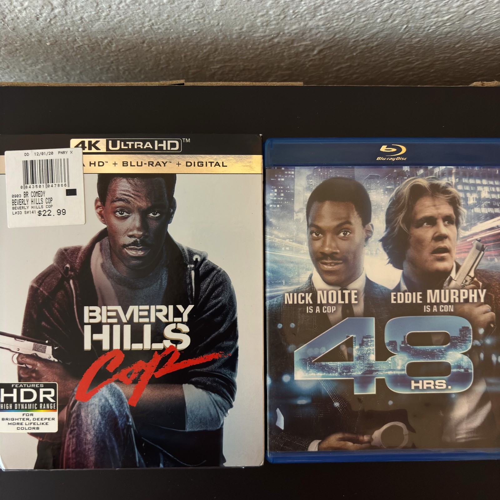 NEW Beverly Hills Cop (4K Ultra HD) + 48 Hrs. (Blu-ray) - Eddie Murphy Lot