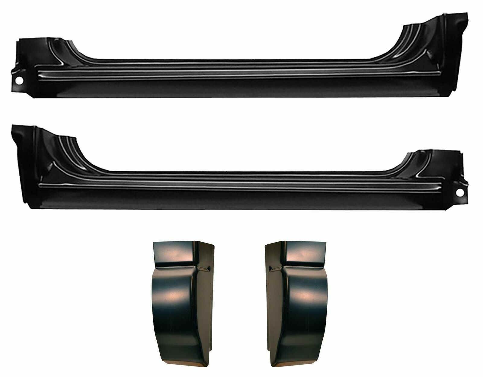 1994-2004 Chevy S10 & GMC Sonoma Standard 2dr Factory Rocker Panel & Cab Corners