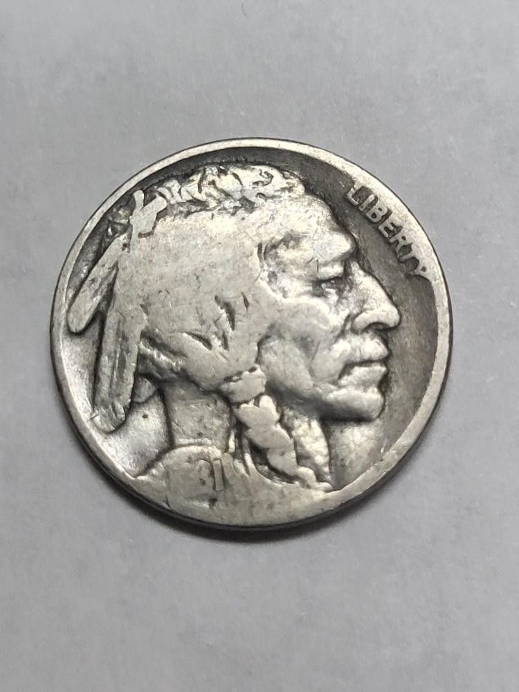 1931 S Buffalo Nickel Tougher Date B 1931 S Buffalo Nickel Tougher Date B