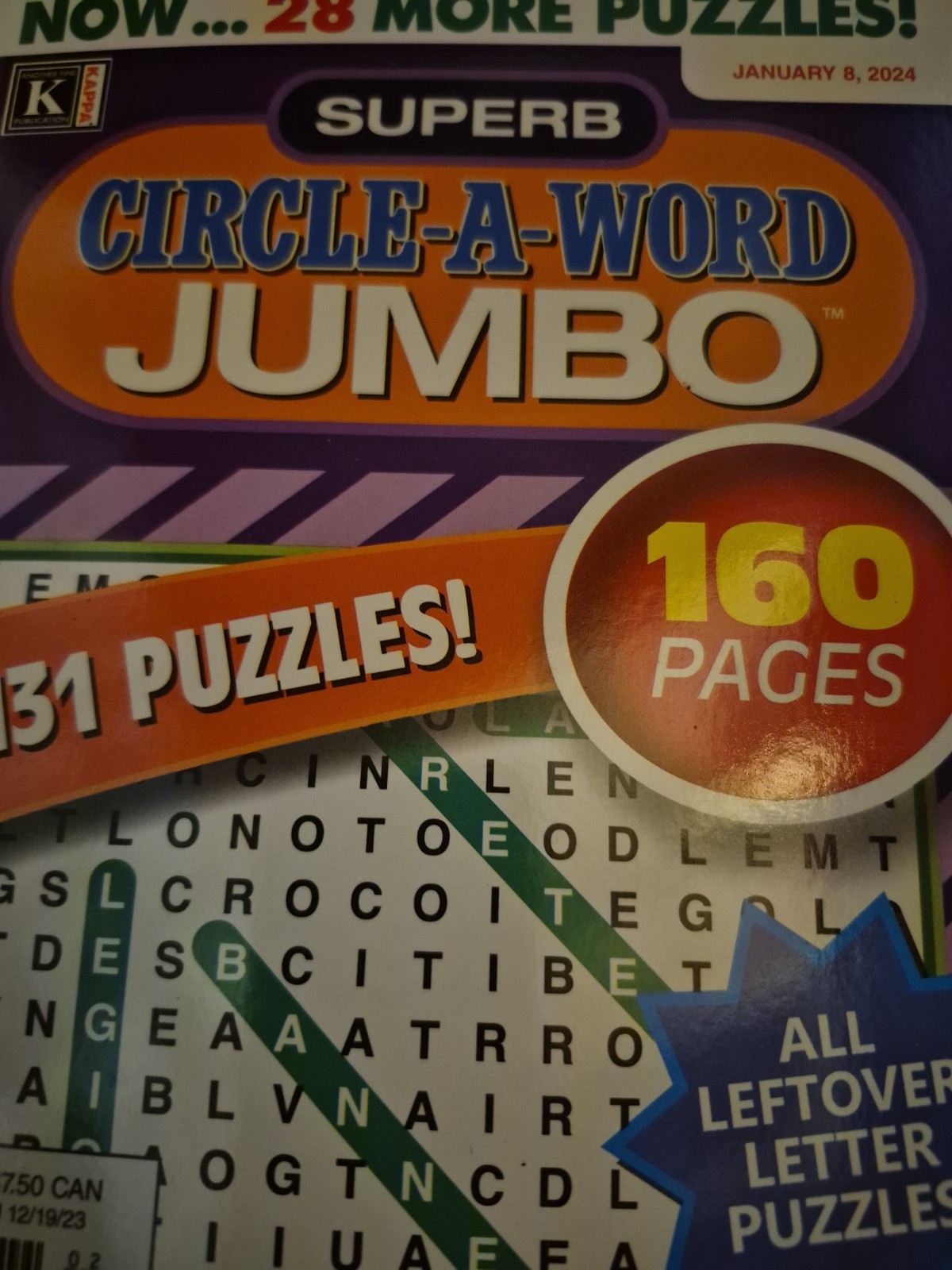 Superb Circle-A- Word Jumbo Superb Circle-A- Word Jumbo