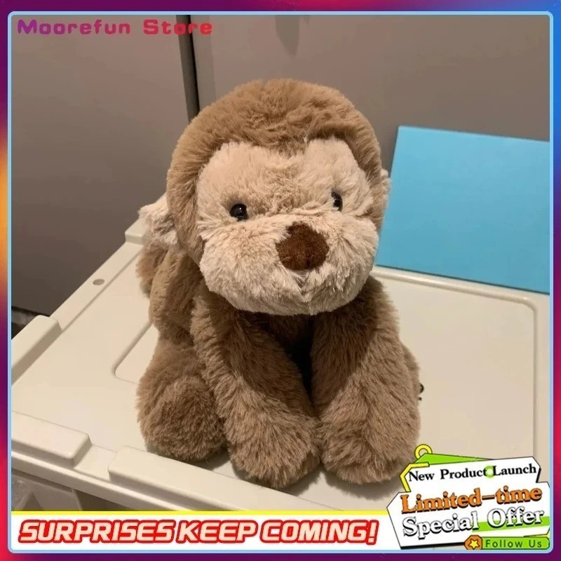 34CM Jellycat Smudge Monkey Medium NWT with Label Dust Bag Plush Gifts USA