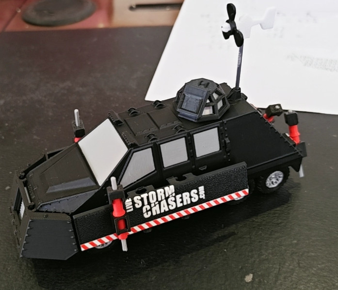 TIV2 Interception Vehicle Movable Model Movable and Liftable Unassembled