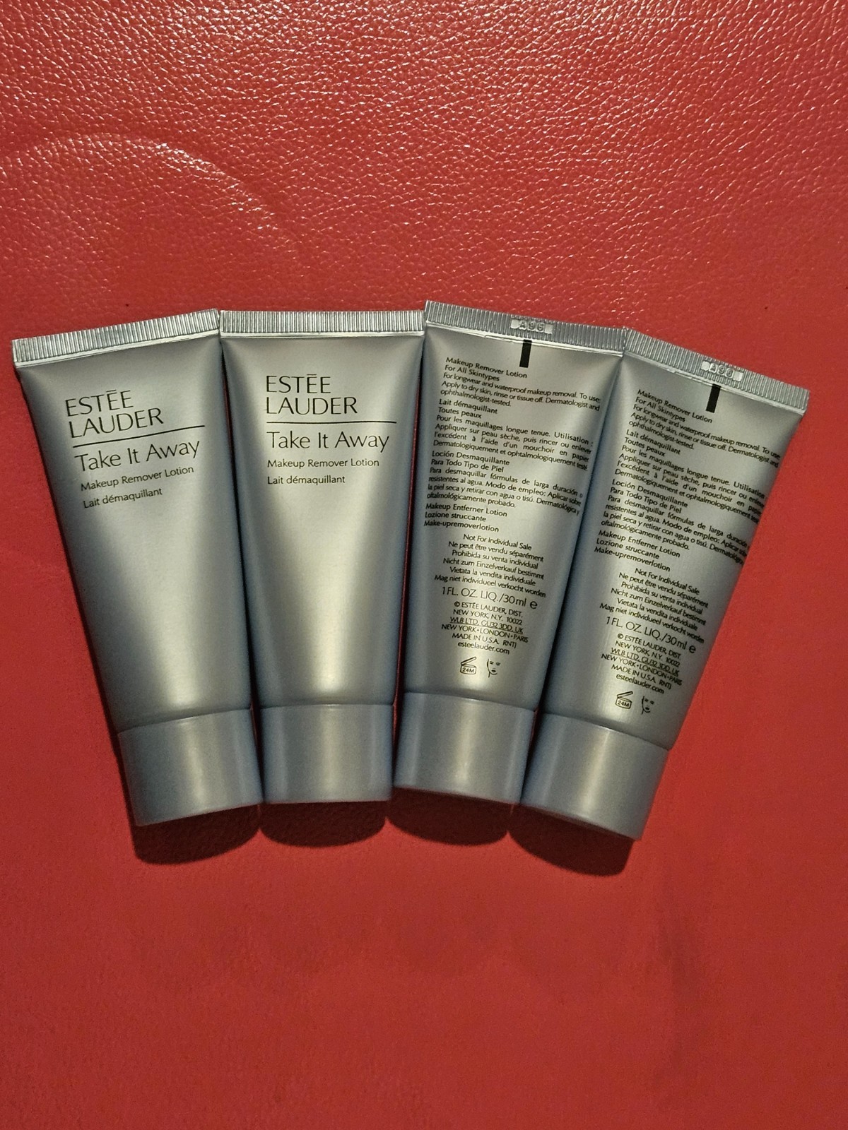 4x Estee Lauder Take It Away Makeup Remover Lotion~travel 1oz/30ml each~New
